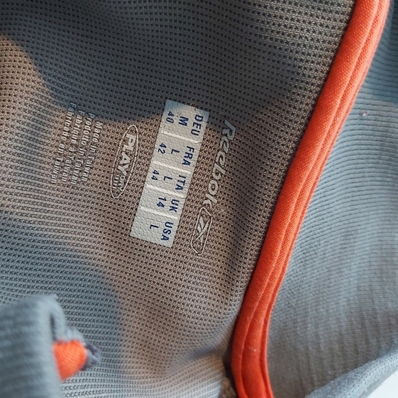 📣3/50$📣 Reebok full zip tracksuit shirt - Picture 7 of 8